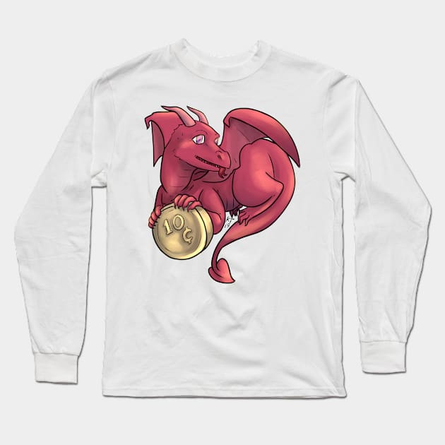 Little Dragon Long Sleeve T-Shirt by Kytri